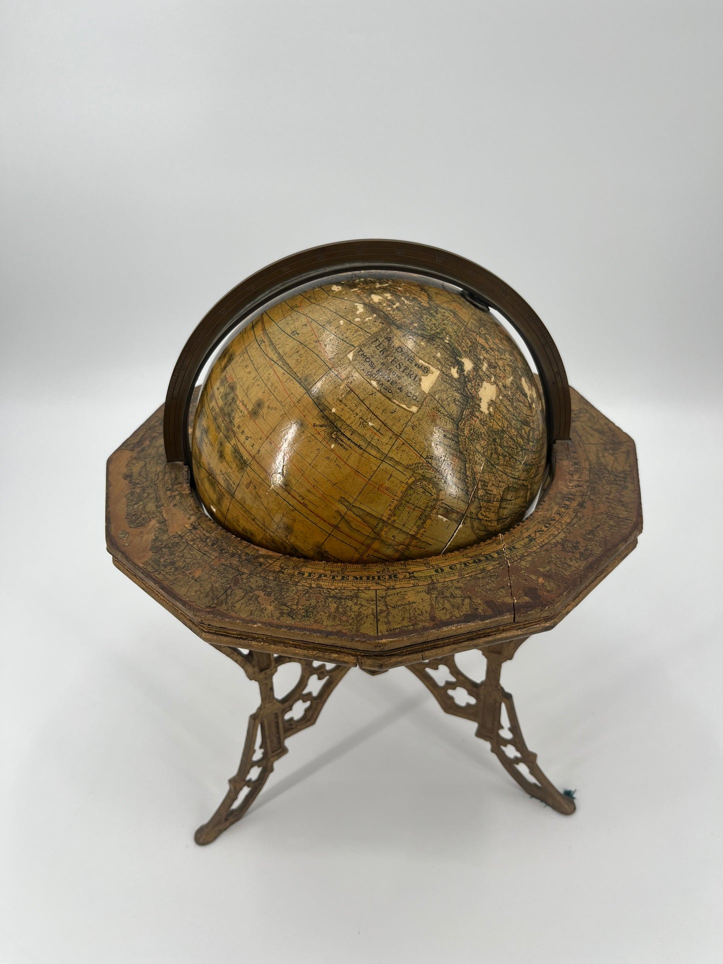 1880's Andrews Terrestrial Globe
