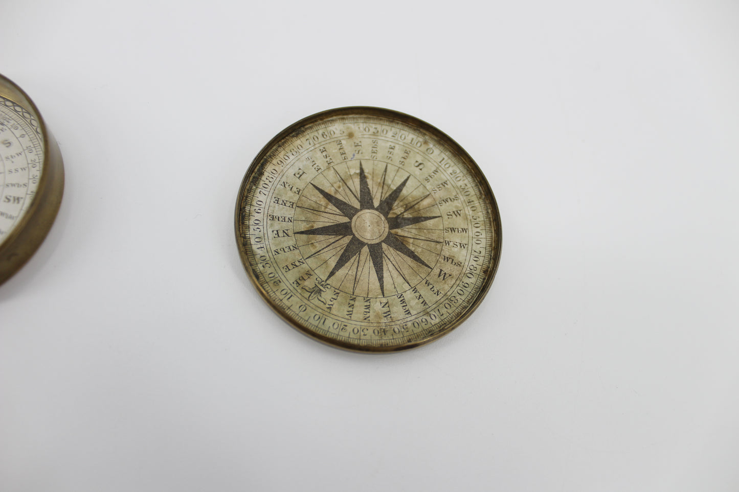 Georgian Brass Pocket Compass, c.1830
