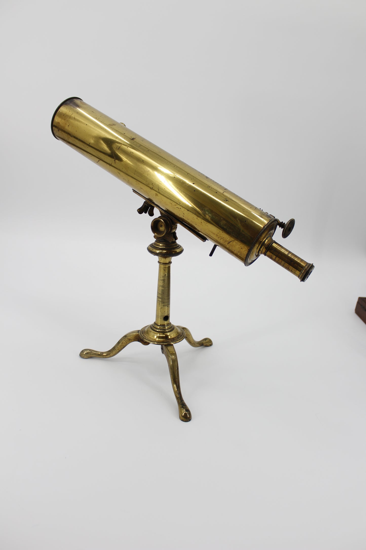18th Century Gregorian Reflecting Telescope by Edward Nairne