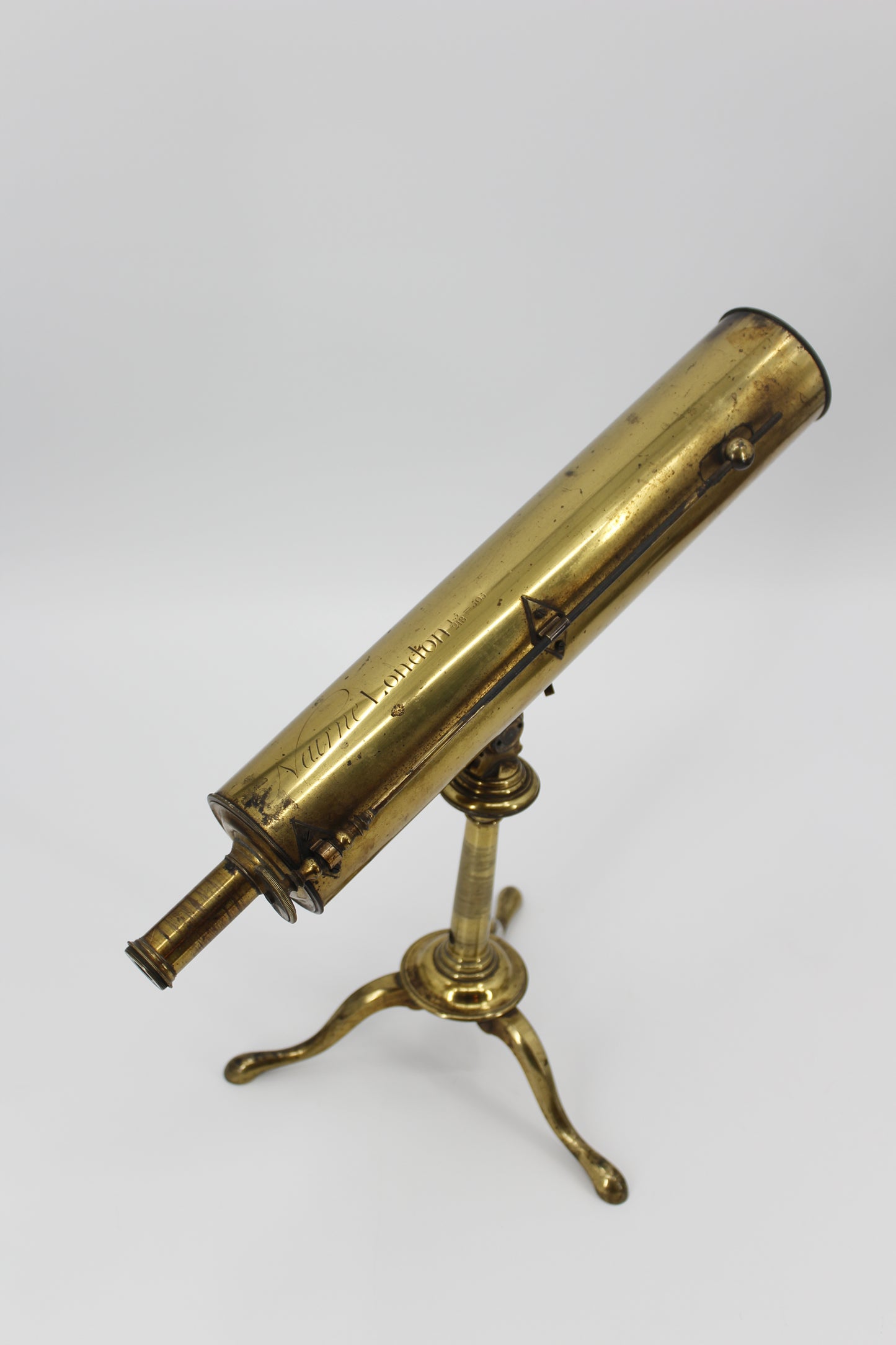 18th Century Gregorian Reflecting Telescope by Edward Nairne