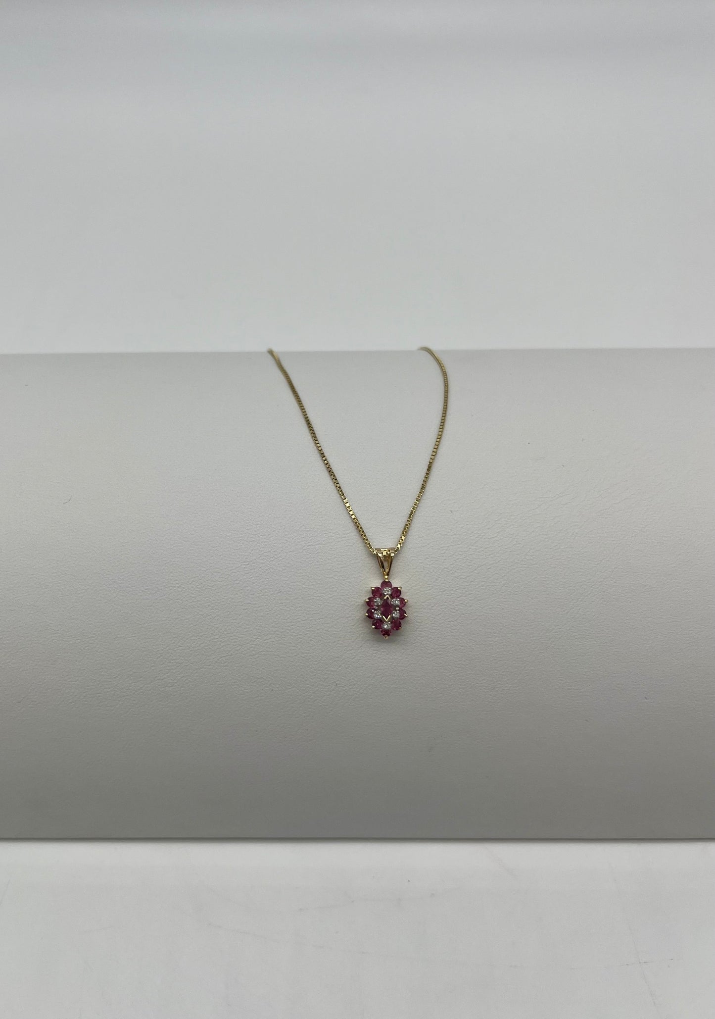 Antique Ruby & Diamond Set, 2.4 CTW 14K/9K Gold