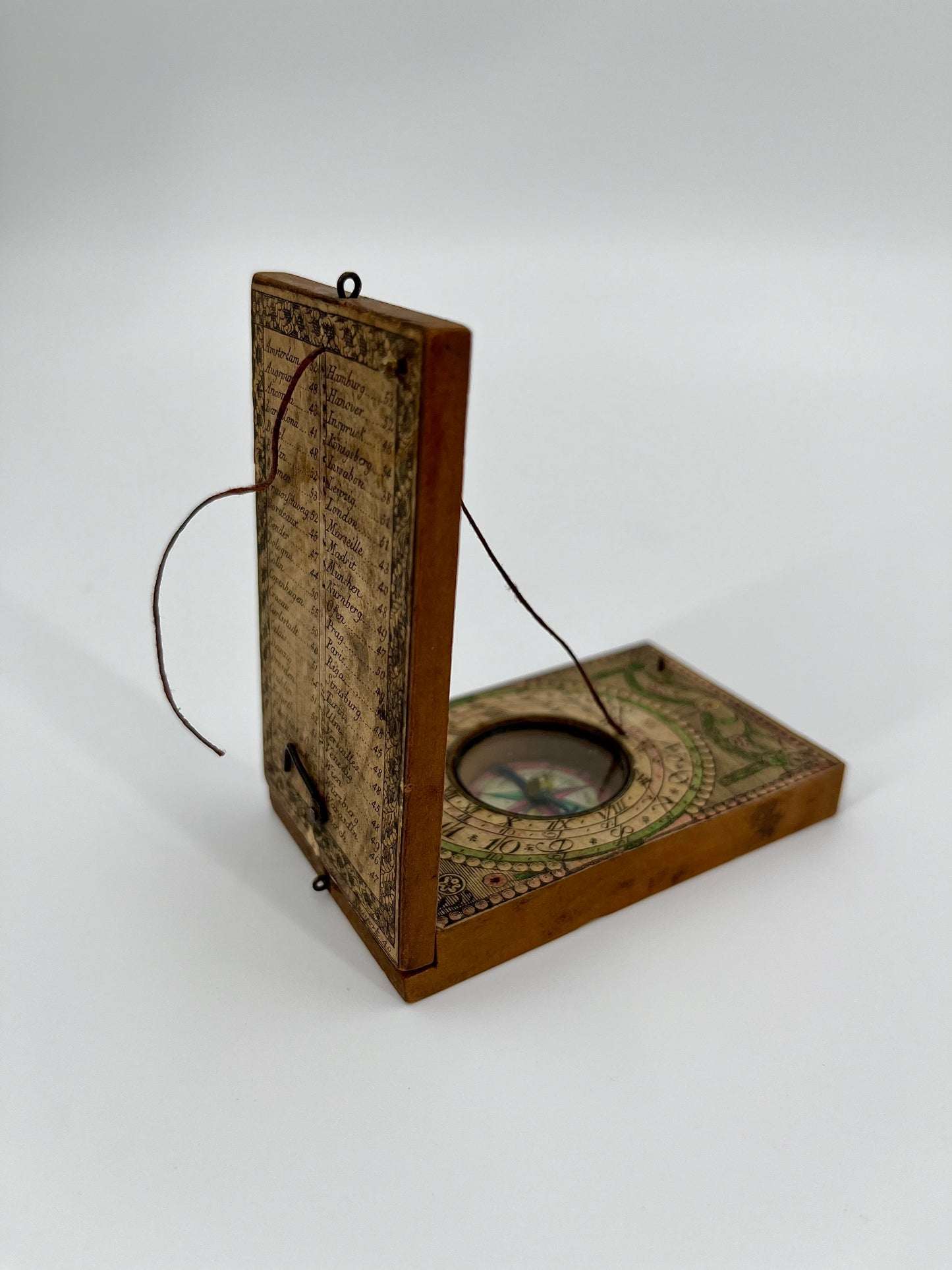 Rare 18th Century Folding Diptych by David Beringer