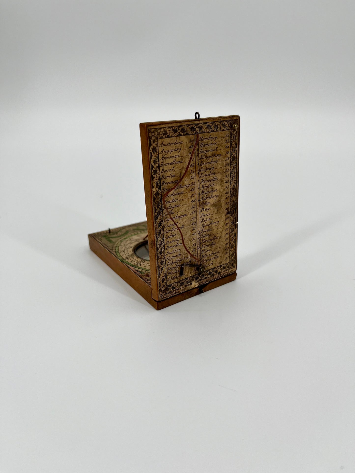 Rare 18th Century Folding Diptych by David Beringer