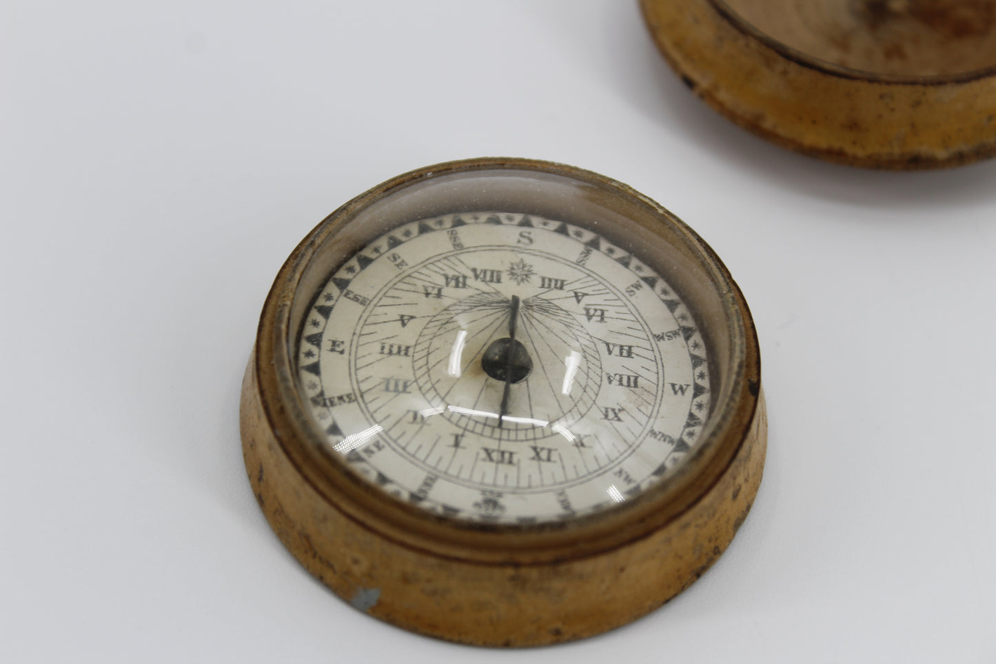 Pantochronometer by Samuel Porter, c.1840 Wood Dome-Cased Magnetic Dial