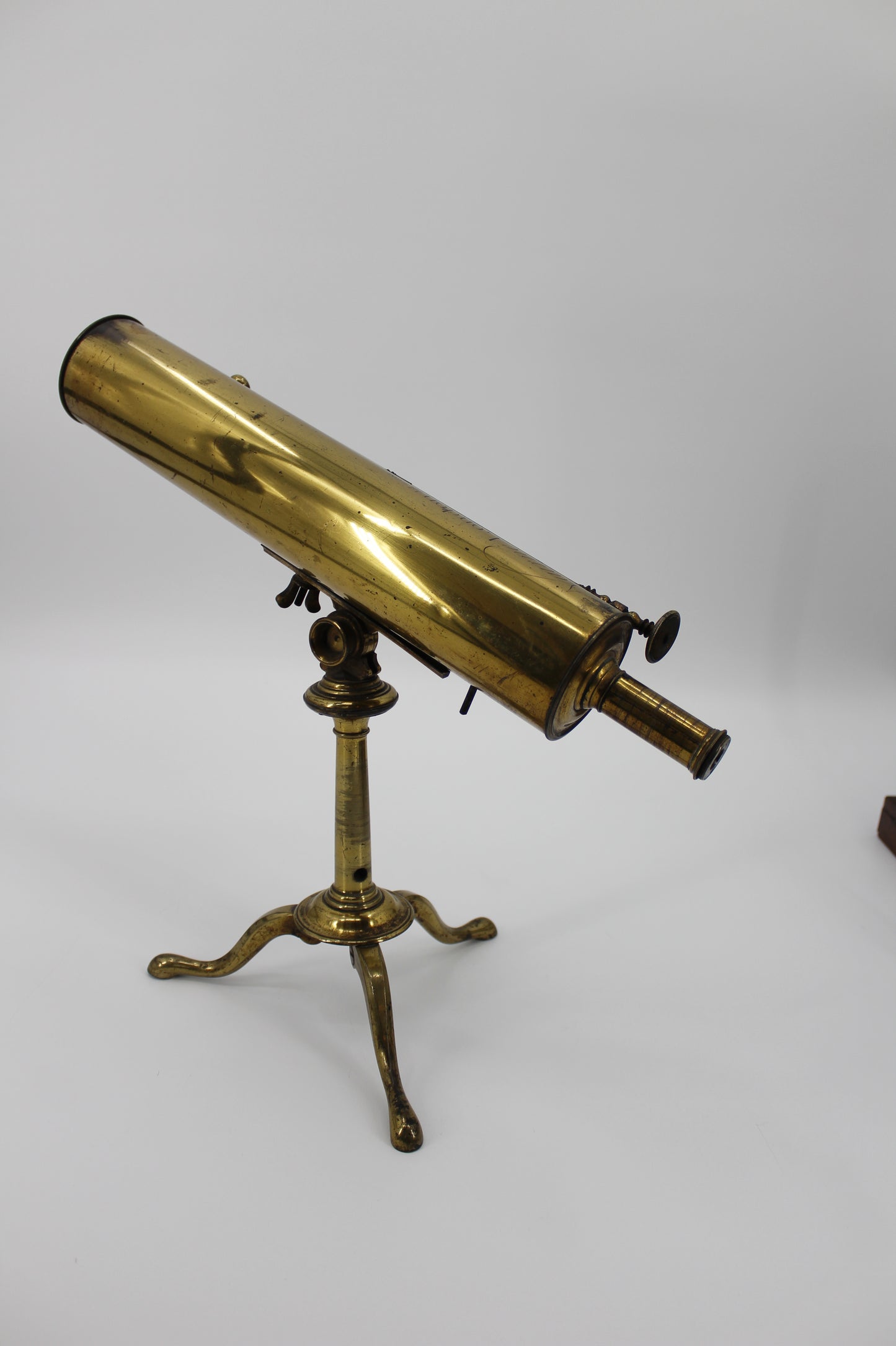 18th Century Gregorian Reflecting Telescope by Edward Nairne