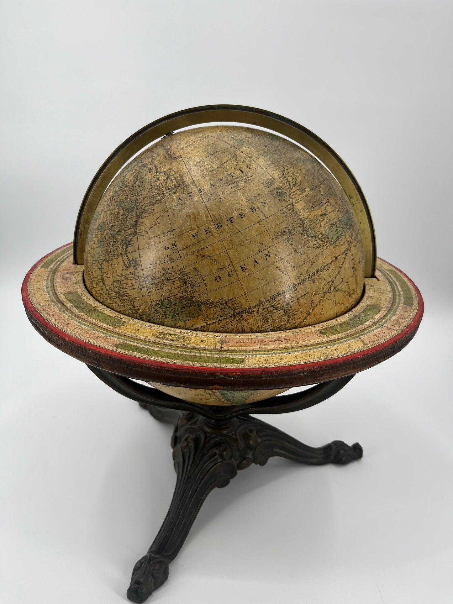 H.B. Nims & Co. Terrestrial Globe, c.1880-1885