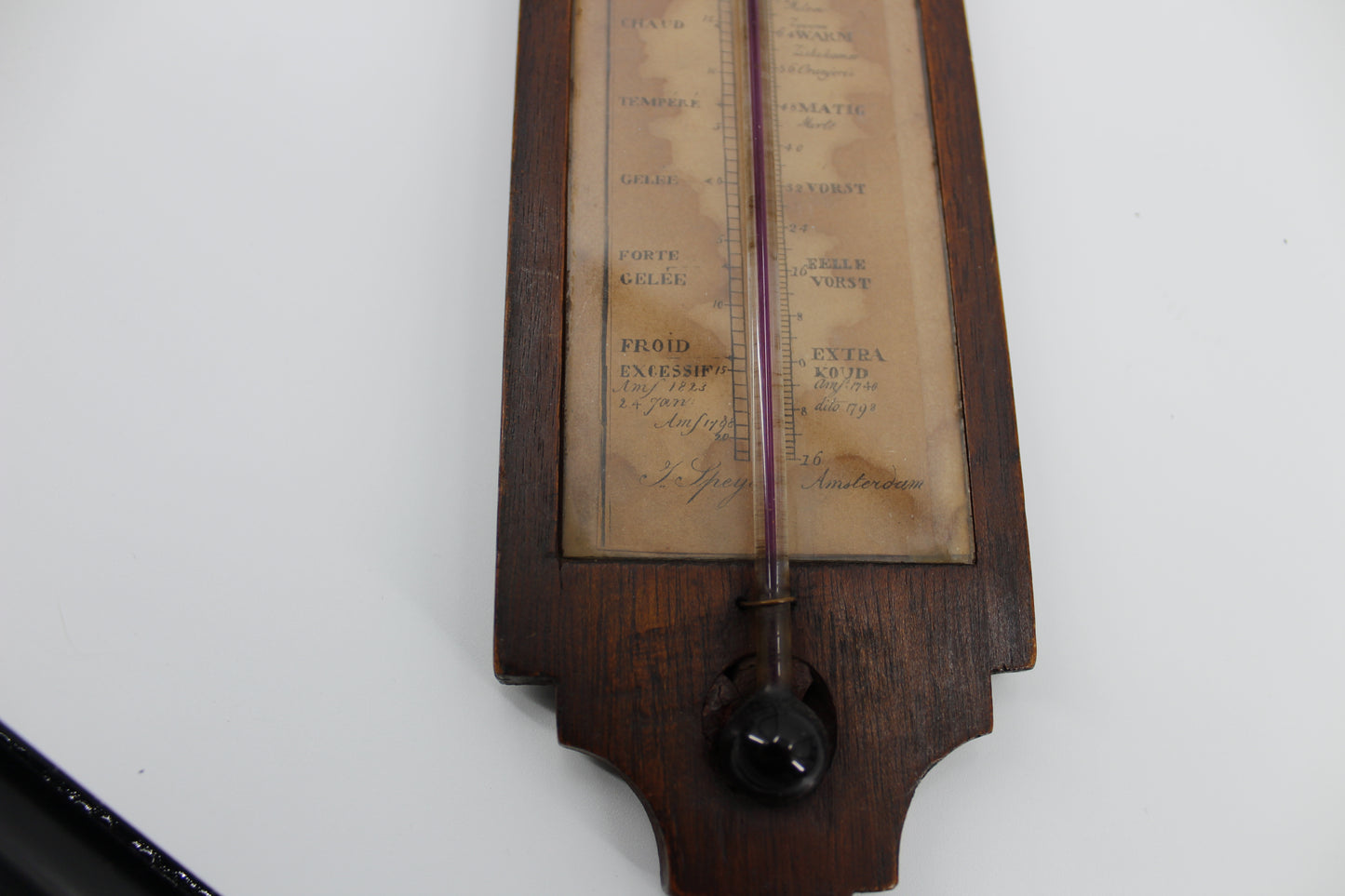 1828 J. Speyer Dutch Thermometer