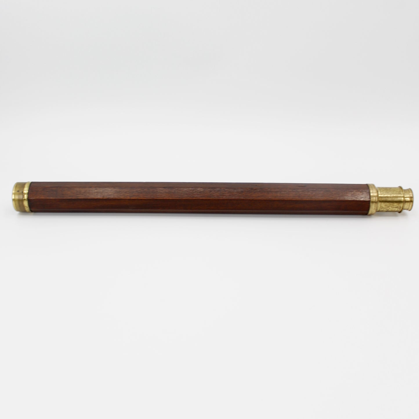 Octagonal Mahogany Spyglass