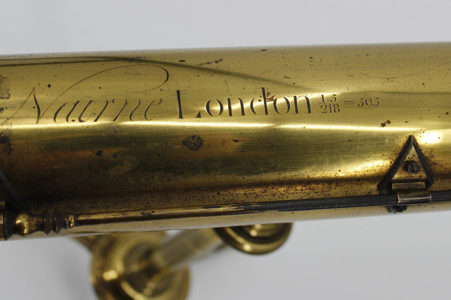 18th Century Gregorian Reflecting Telescope by Edward Nairne