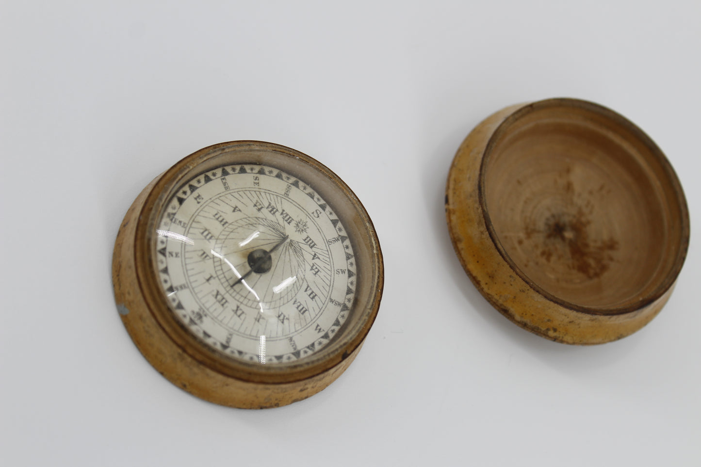 Pantochronometer by Samuel Porter, c.1840 Wood Dome-Cased Magnetic Dial
