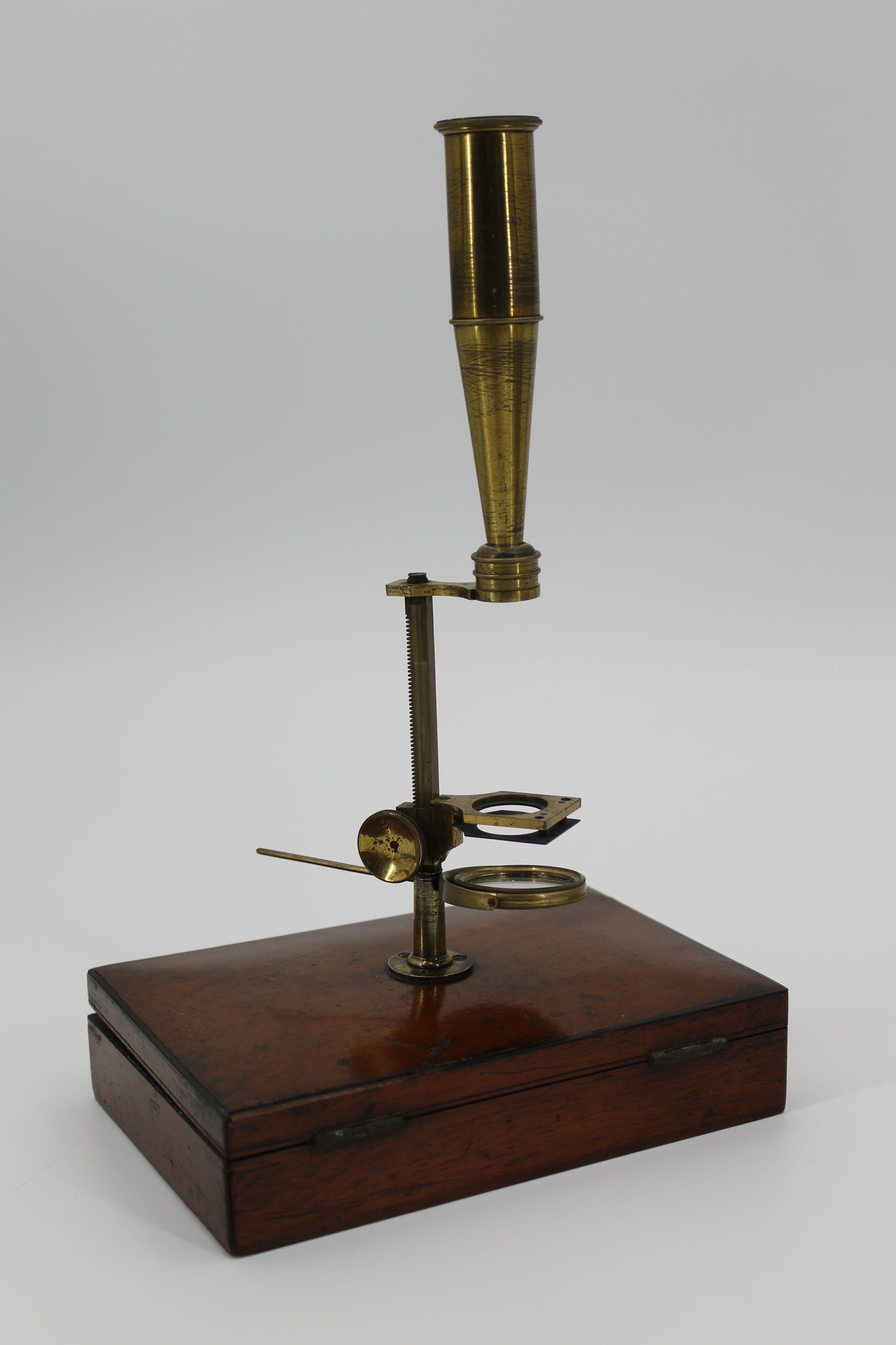 Cary Gould-Type Microscope (Early 19th Century)