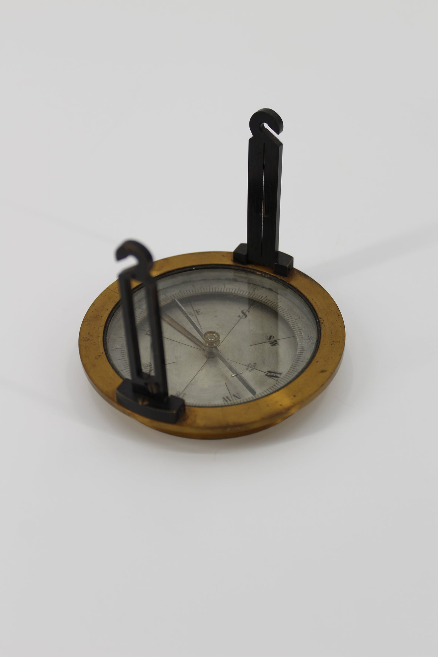 Chagrin-Cased French Surveyors Compass