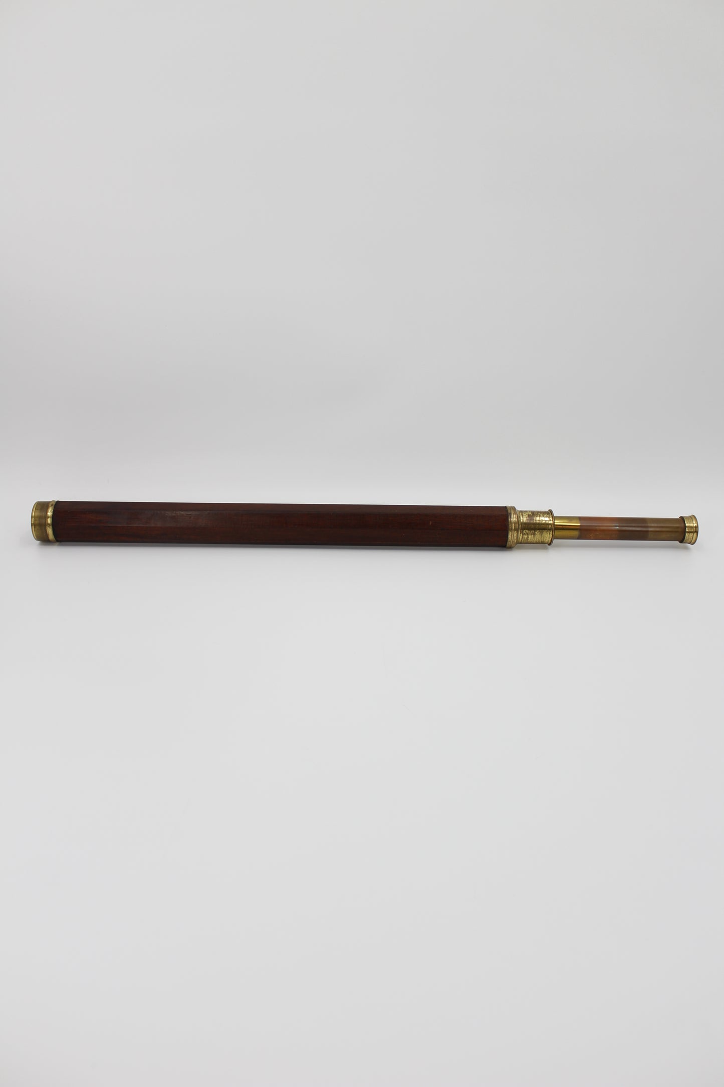 Octagonal Mahogany Spyglass
