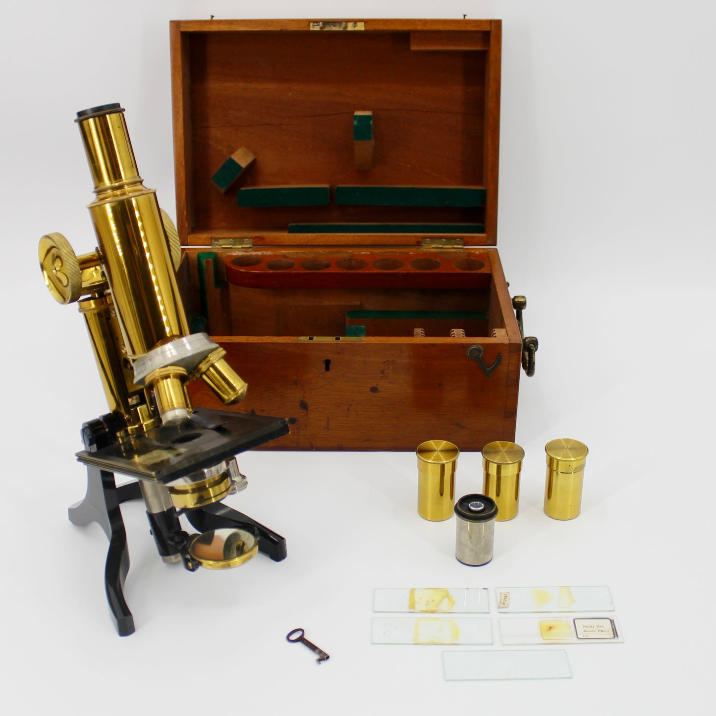 Col. E.V. Whitby’s Boxed Microscope by J.Swift & Son