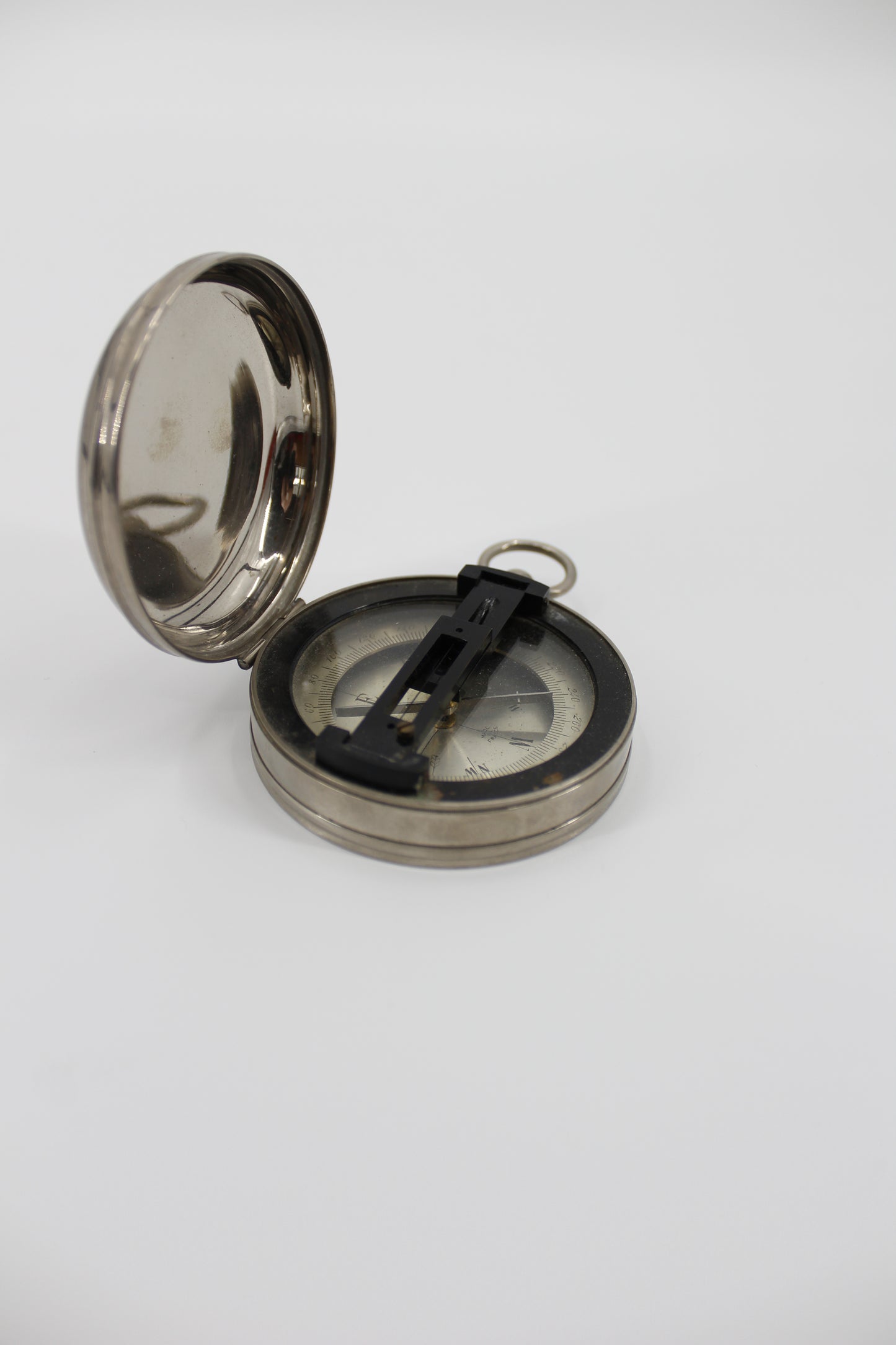 French Pocket Transit & Inclinometer, c.1900