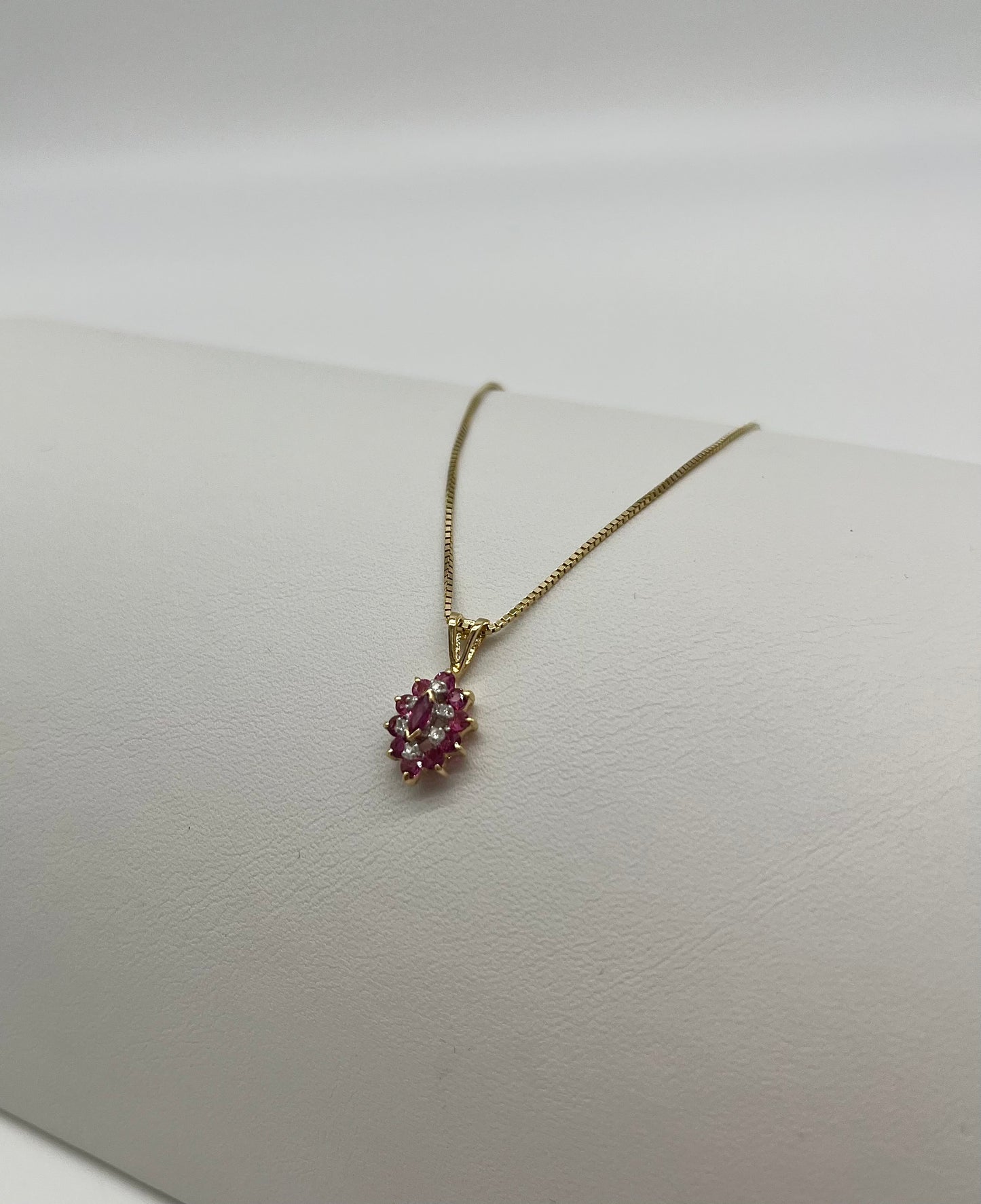 Antique Ruby & Diamond Set, 2.4 CTW 14K/9K Gold