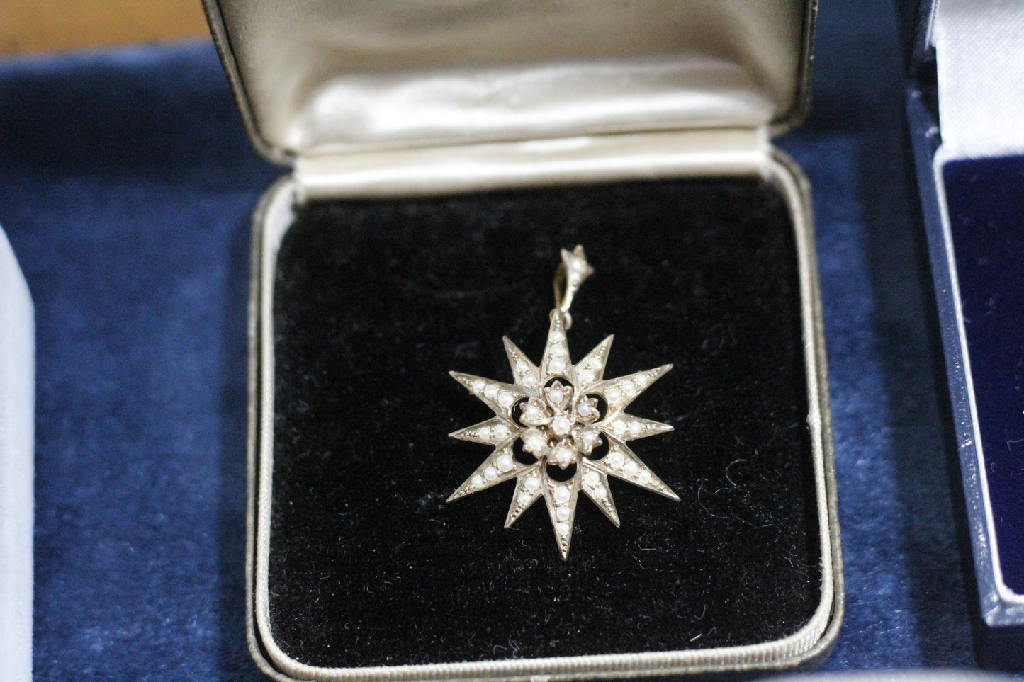 Antique Seed Pearl Pendant & Brooch