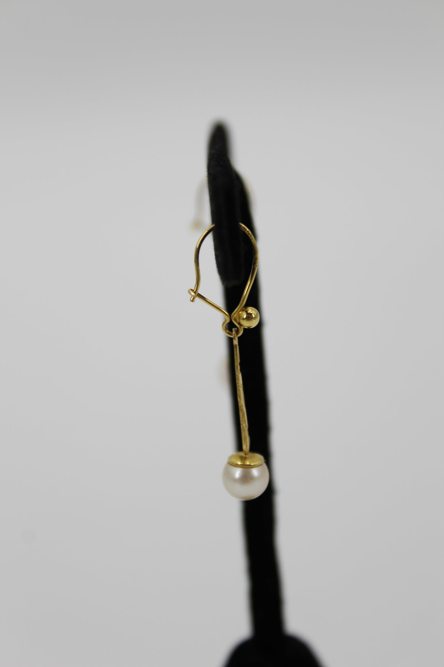 1920's Band of Pearls Ring, 1.06 CTW 9K Gold