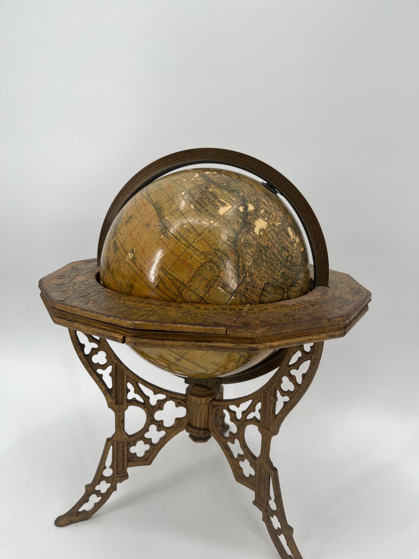 1880's Andrews Terrestrial Globe