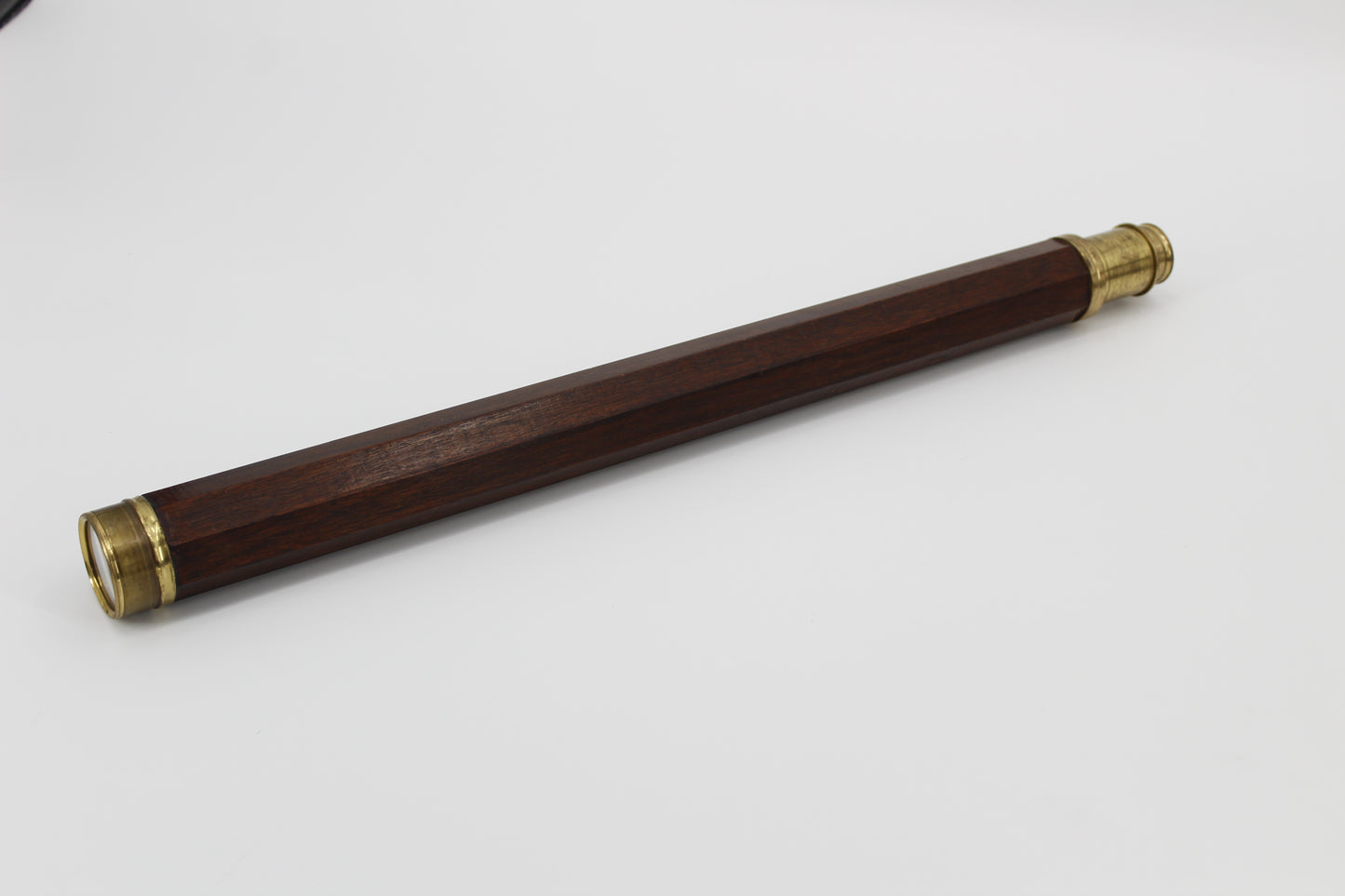 Octagonal Mahogany Spyglass