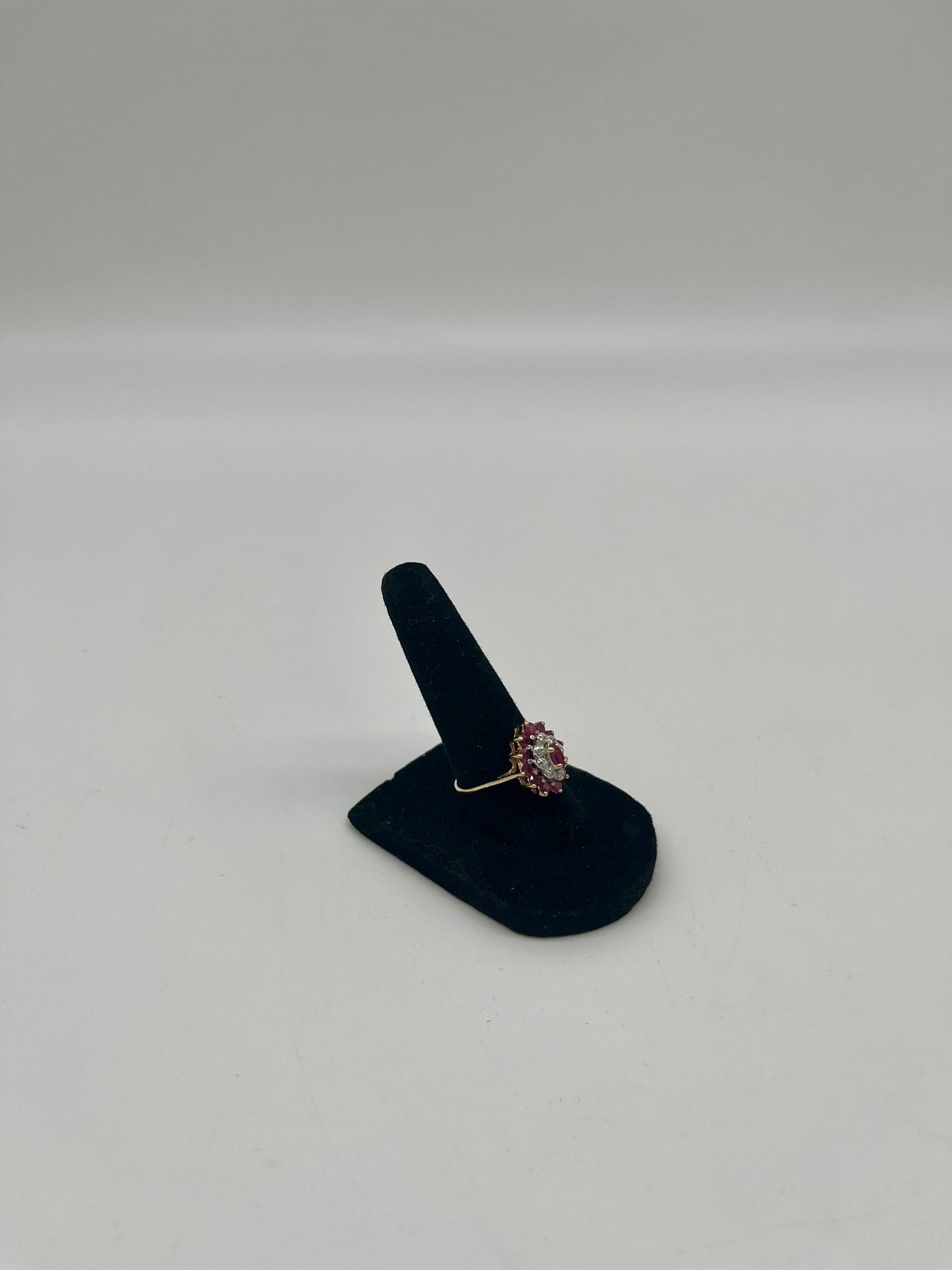 Antique Ruby & Diamond Set, 2.4 CTW 14K/9K Gold