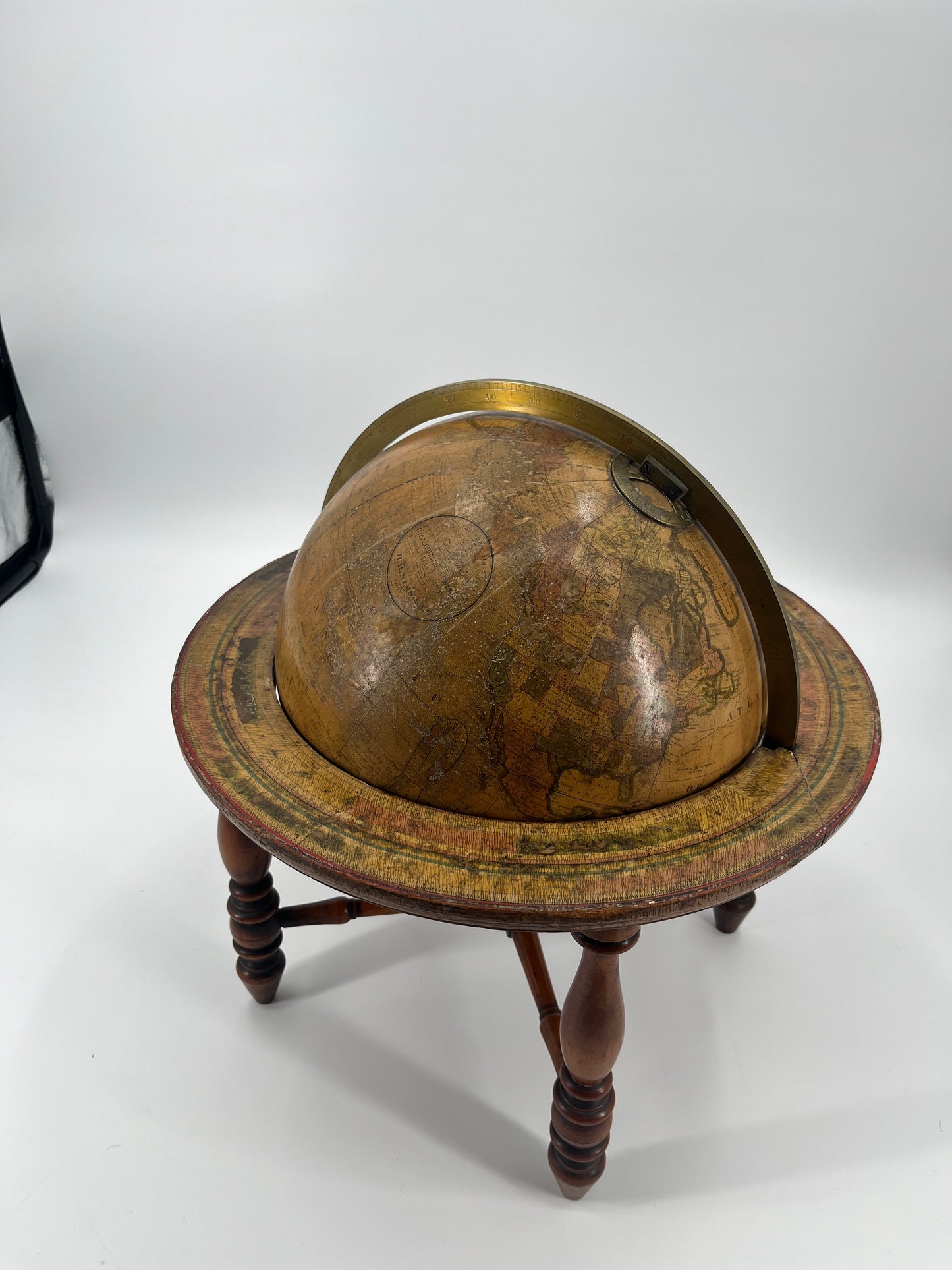 1870's H.B. Nims & Co. Terrestrial Globe