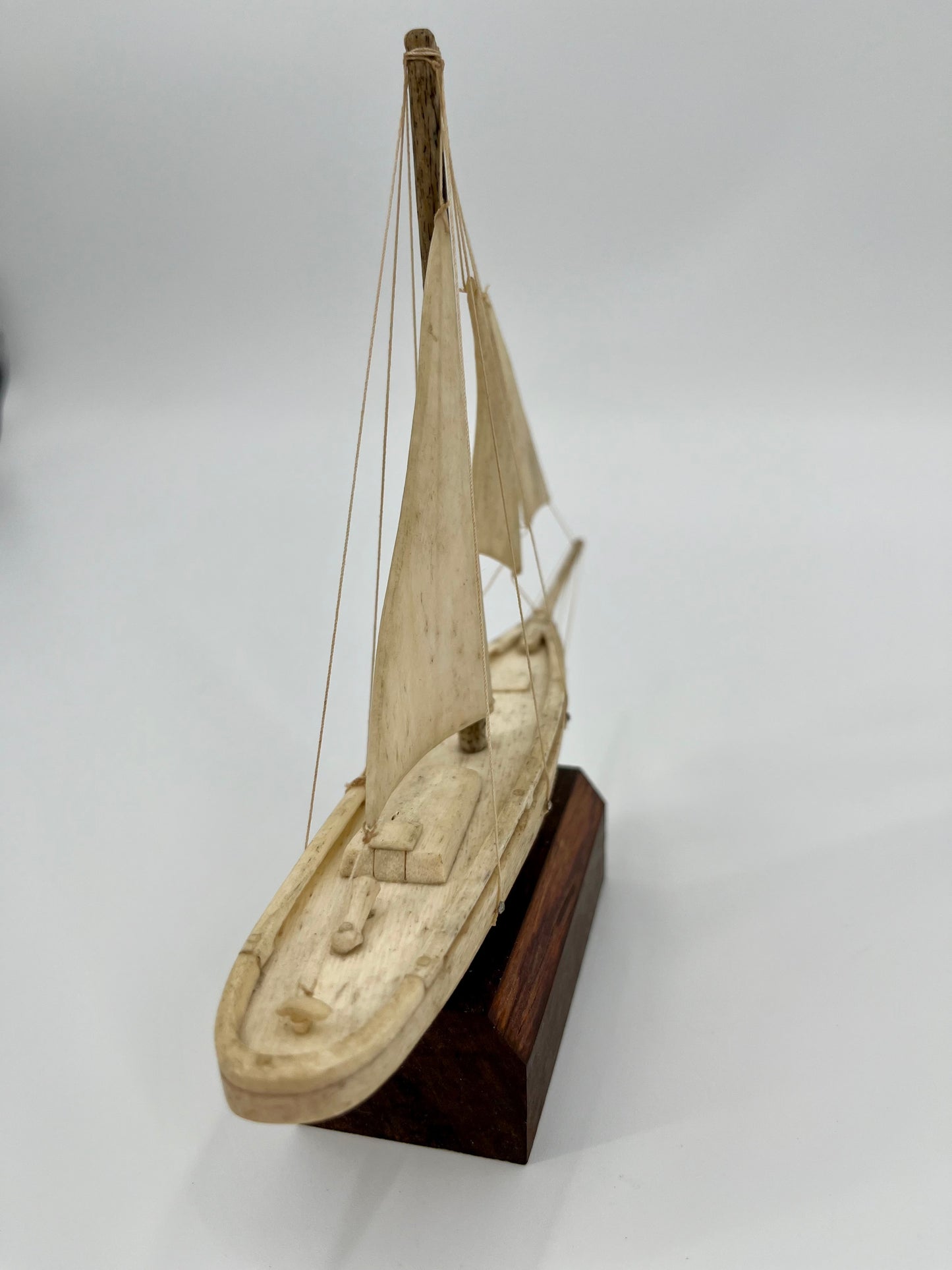 Napoleonic Prisoner of War Bone Ship's Model