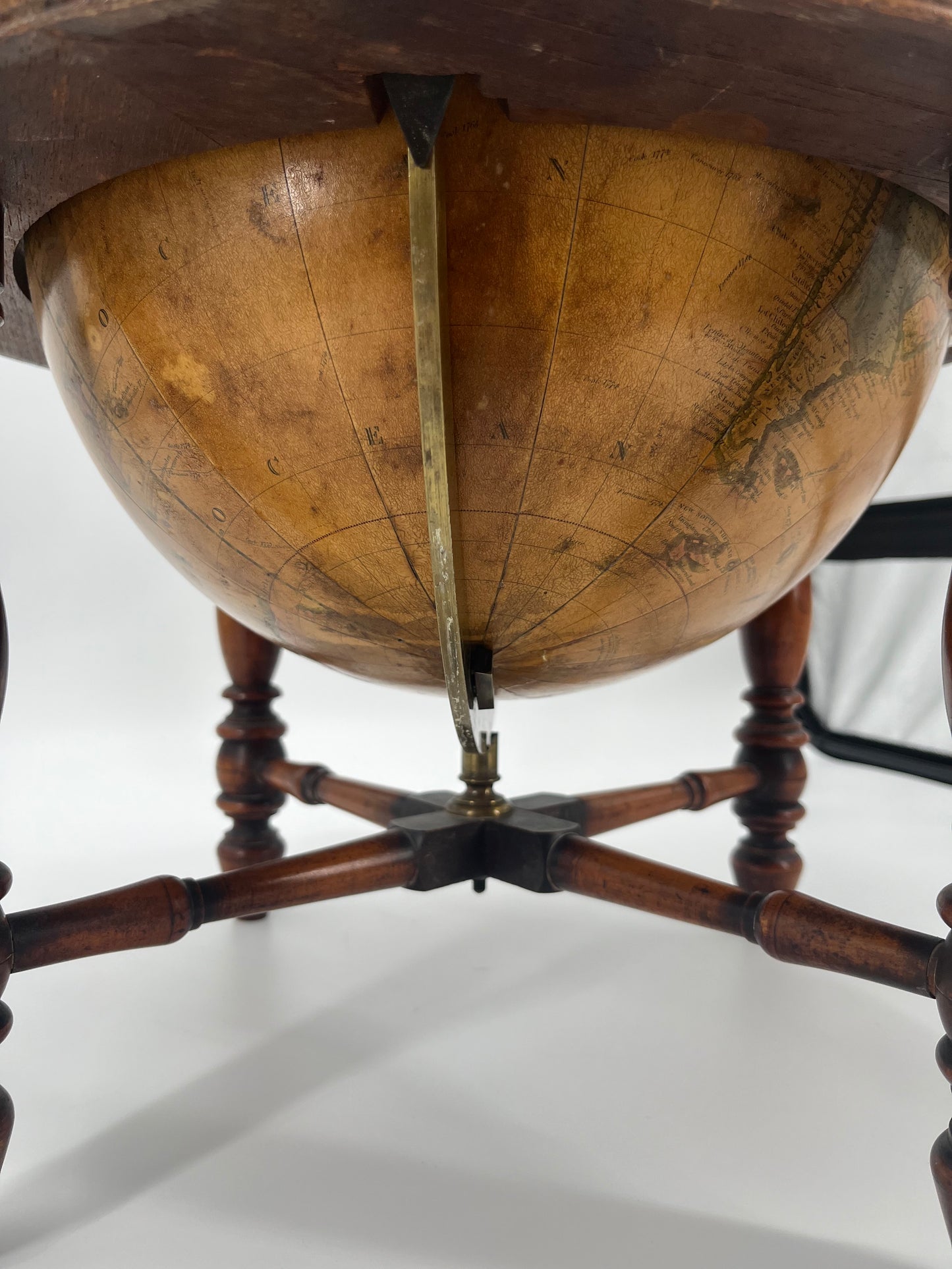 1870's H.B. Nims & Co. Terrestrial Globe