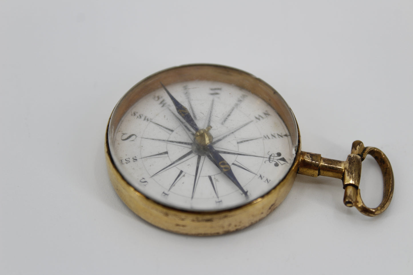 Georgian Gilt Pocket Compass, c.1800