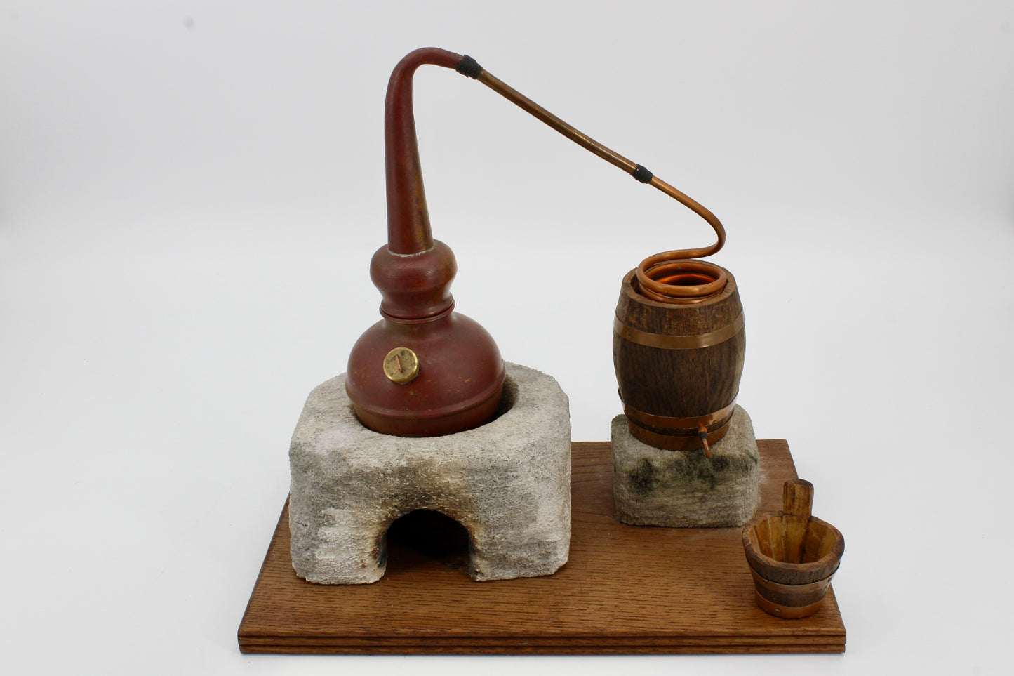 Miniature Operational Pot Still (Custom-Build)