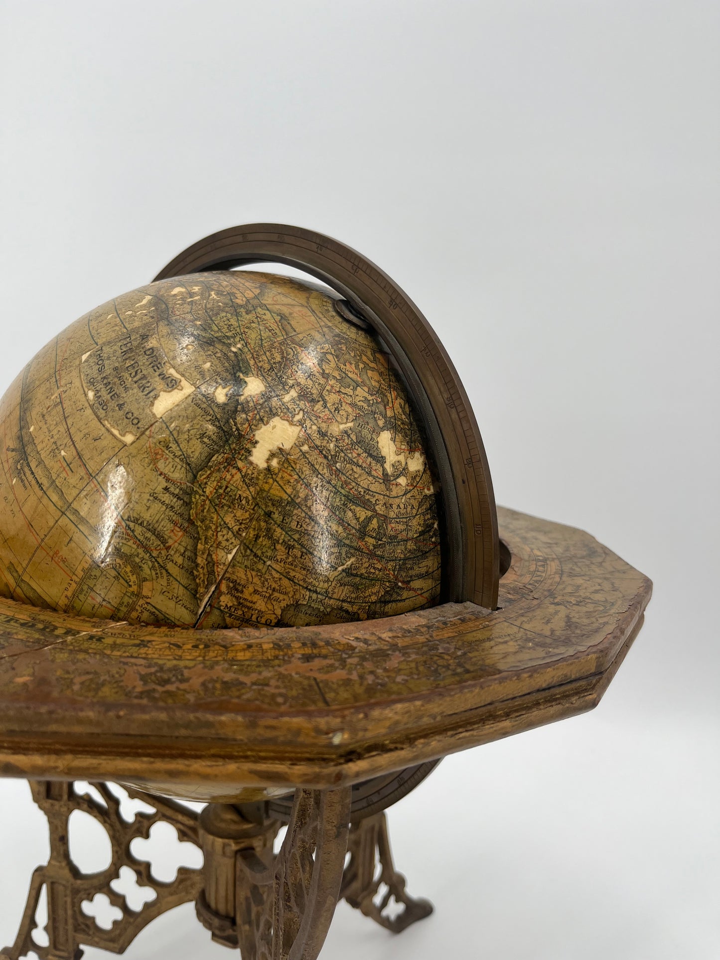 1880's Andrews Terrestrial Globe