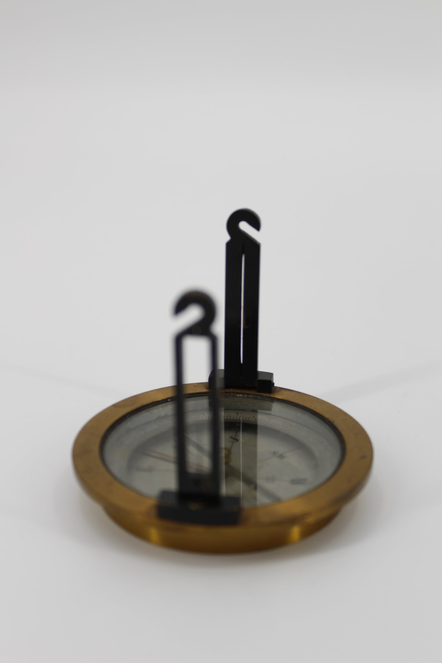Chagrin-Cased French Surveyors Compass