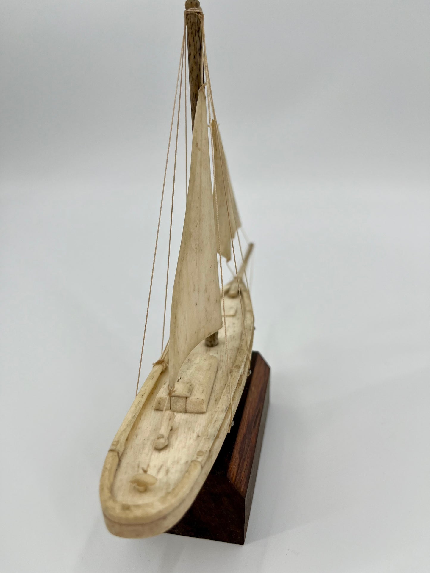 Napoleonic Prisoner of War Bone Ship's Model
