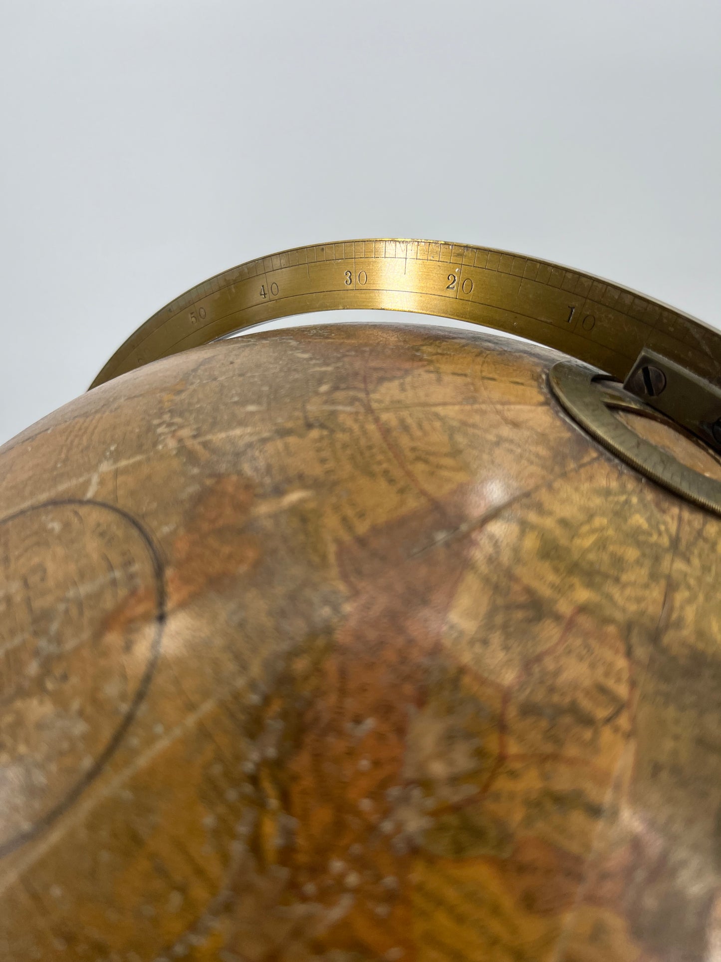 1870's H.B. Nims & Co. Terrestrial Globe