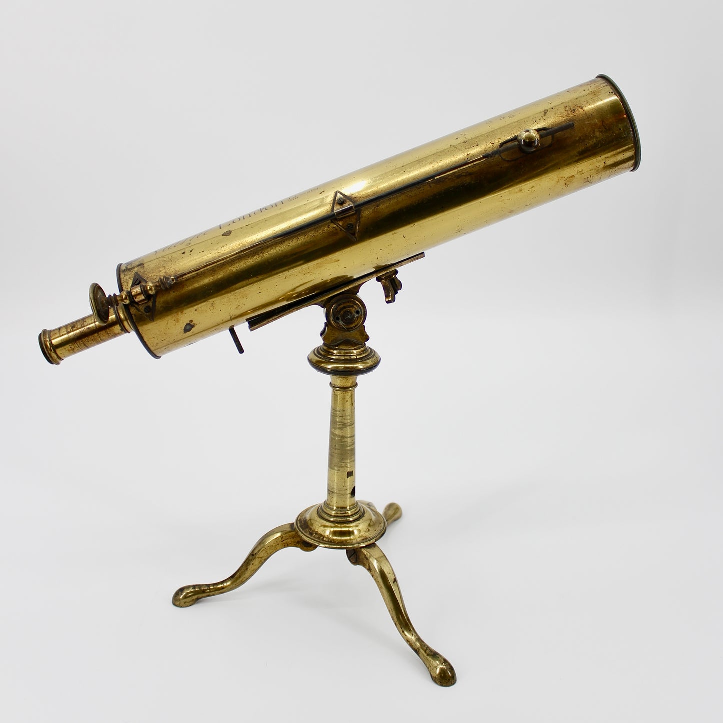 18th Century Gregorian Reflecting Telescope by Edward Nairne