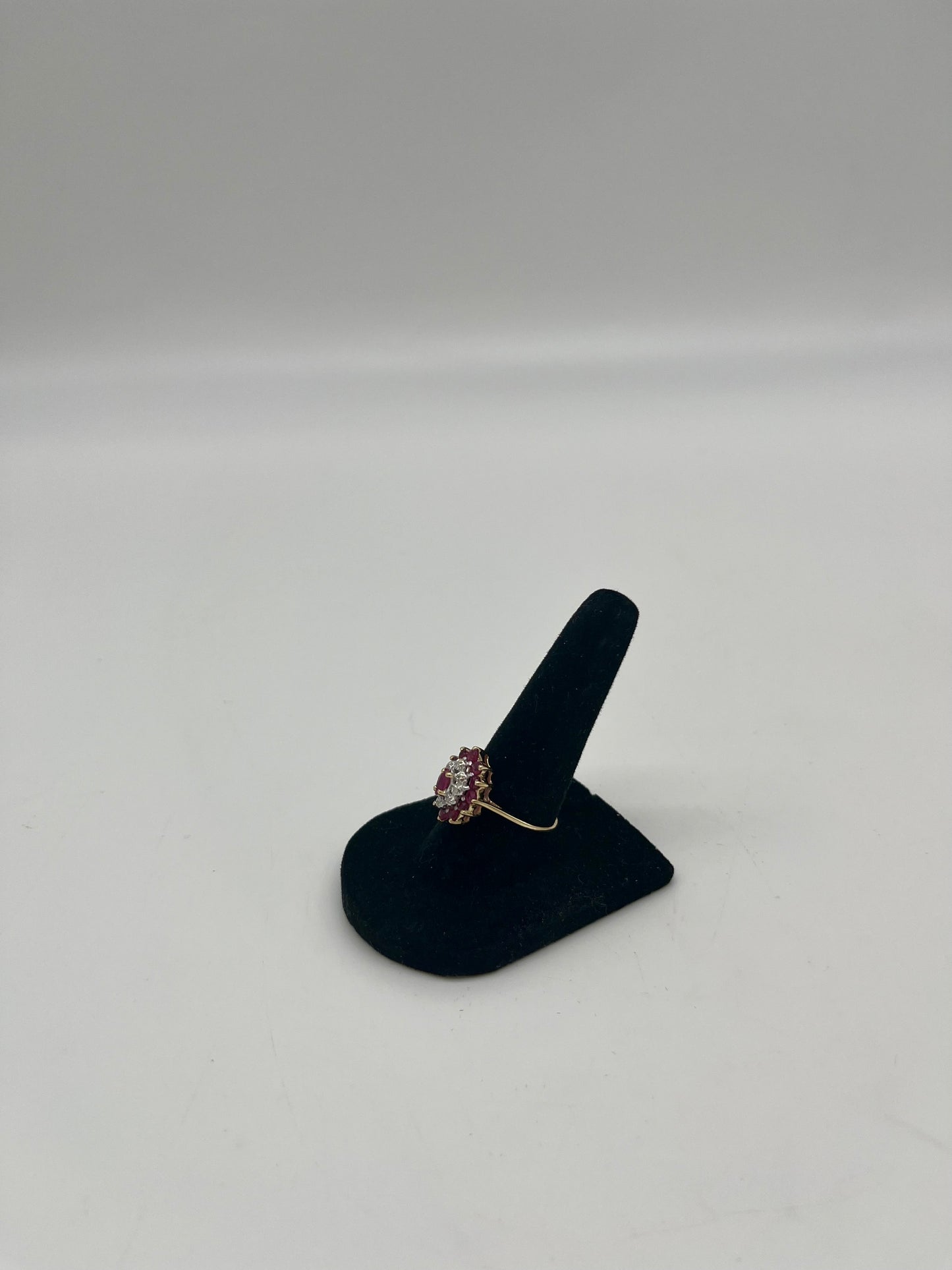 Antique Ruby & Diamond Set, 2.4 CTW 14K/9K Gold