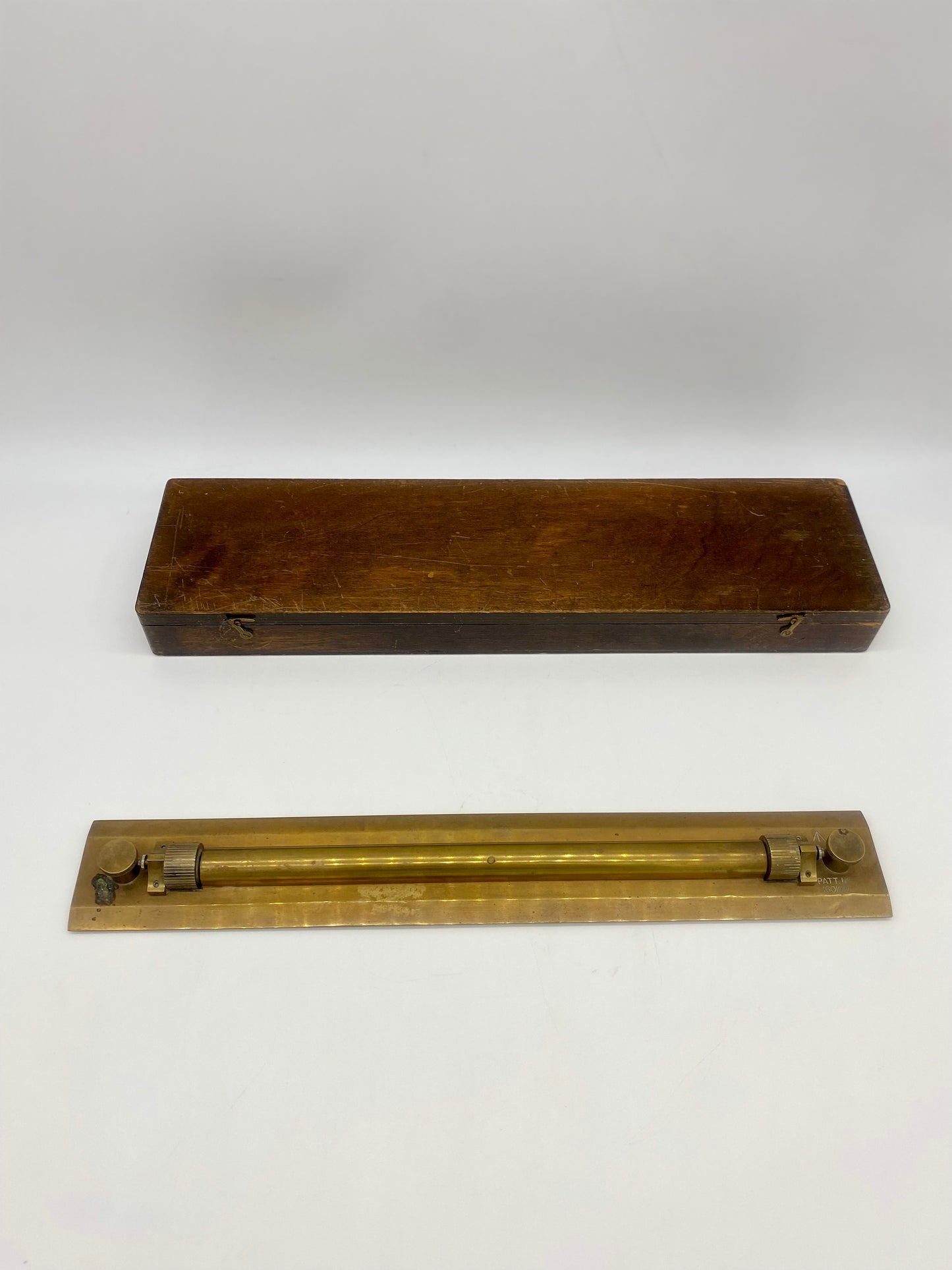 Cary Co. London Station Pointer, Ministry of Defense Rolling Ruler- Boxed Set