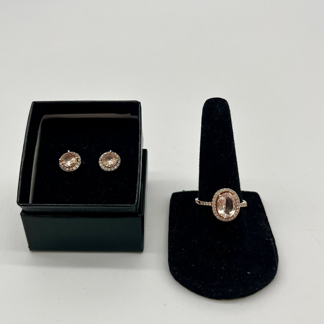 Morganite & Diamond Ring, 2 CTW 14K Gold