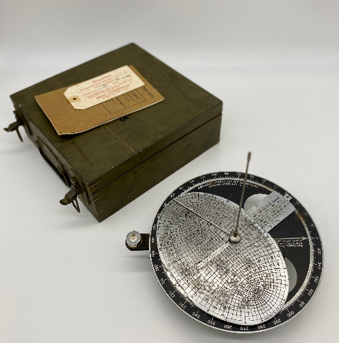 Abrams Universal Sun Compass- U.S. Military WW2 (Complete)