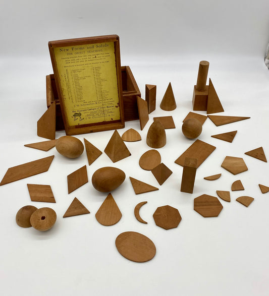 J.W. Schermerhorn Wooden Mensuration Set