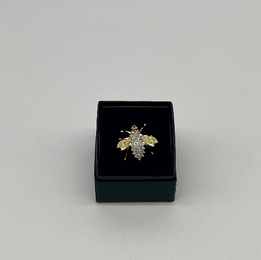 Diamond 'Queen Bee' Brooch, 0.6 CTW 10K Gold