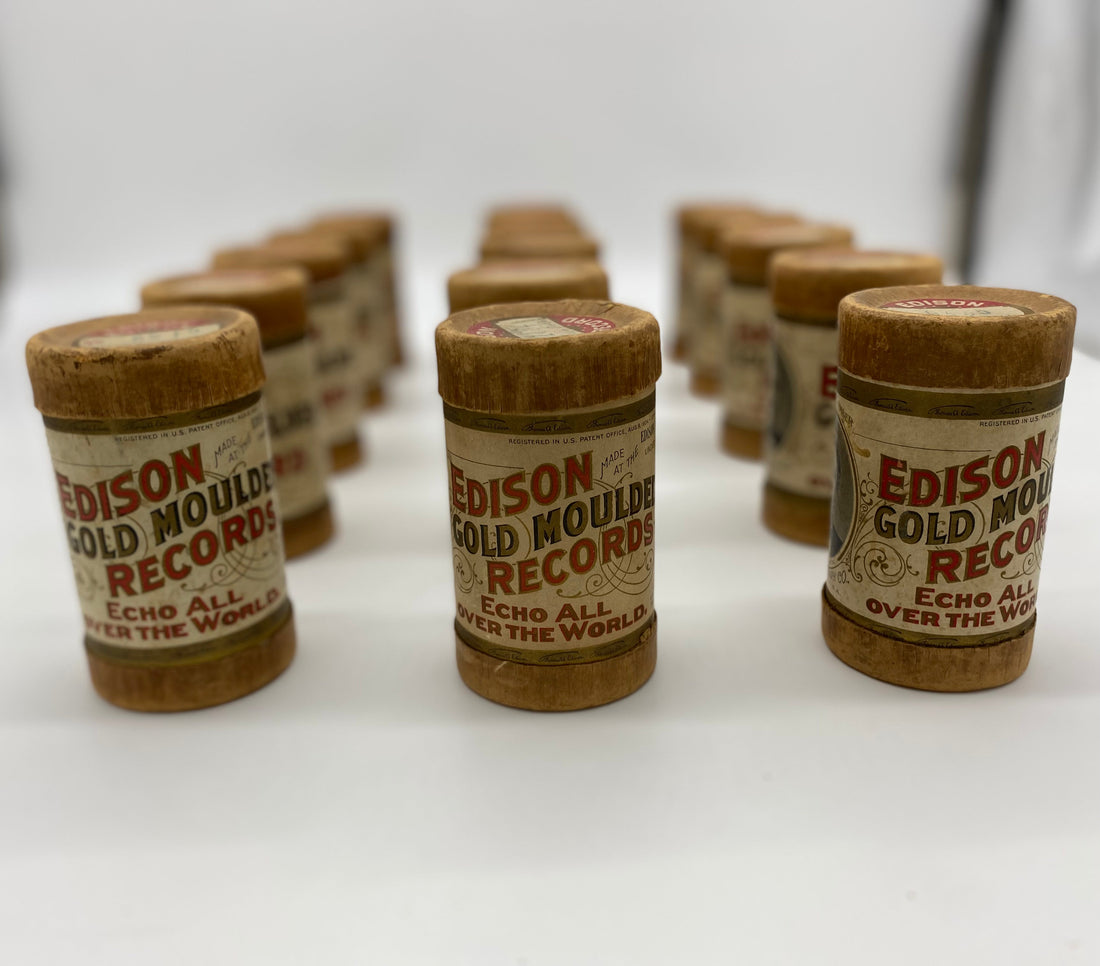 Edison Gold Moulded Records (Set of 14 Tracks)