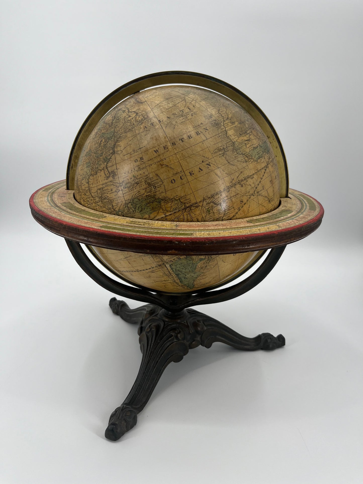 H.B. Nims & Co. Terrestrial Globe, c.1880-1885