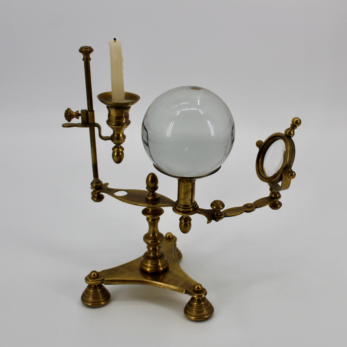 Antique Microscope Lamp