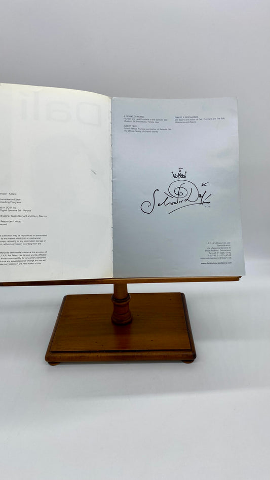 Dalí: The Sculpture Collection Facsimile Signature