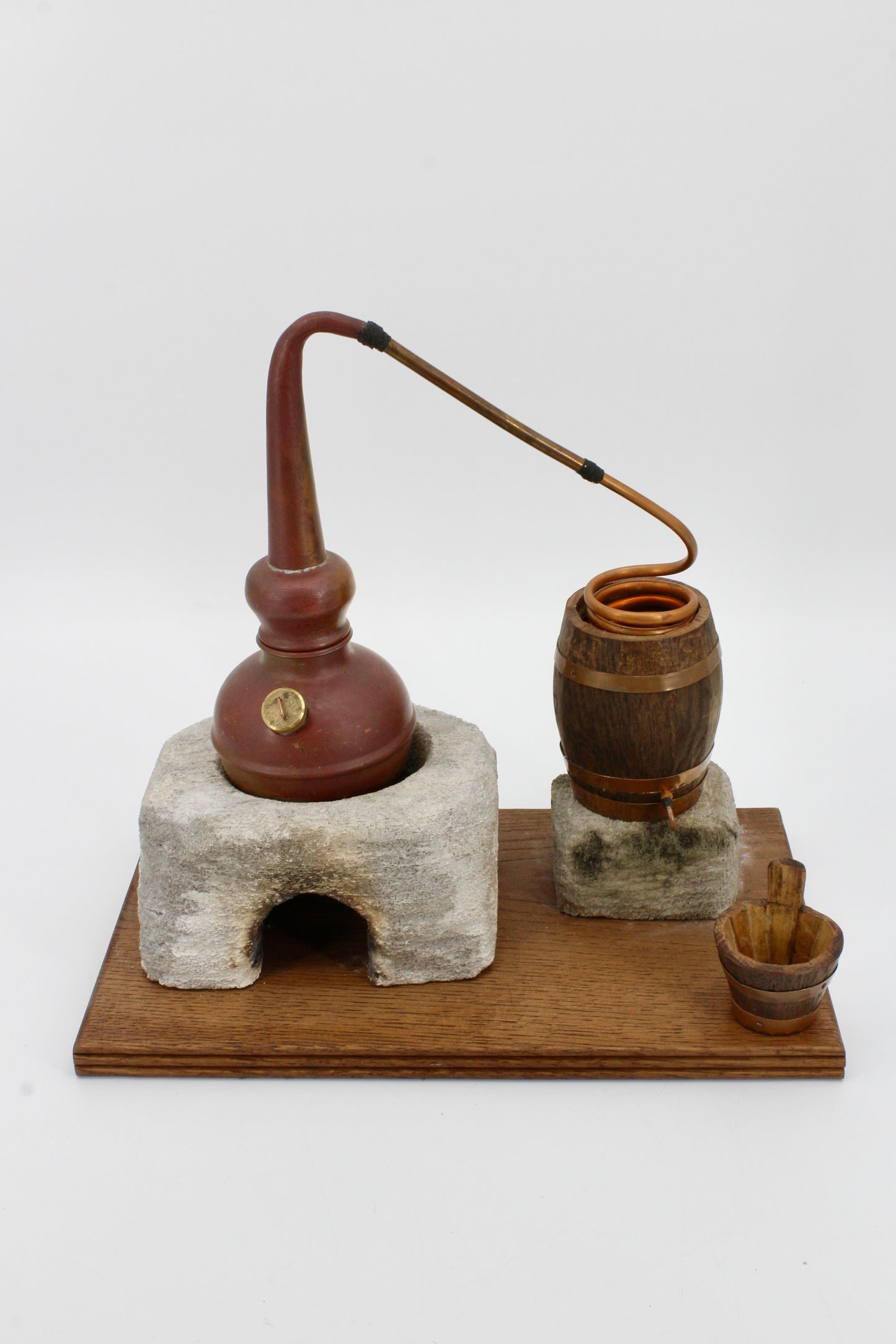 Miniature Operational Pot Still (Custom-Build)