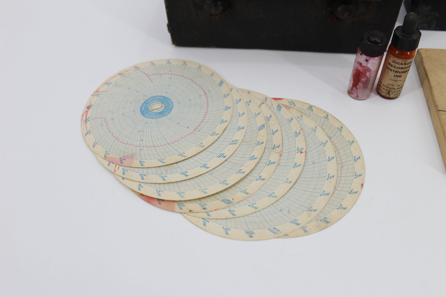 WWII ‘Marsh Servicemen Recorder' Thermograph (Boxed Set)