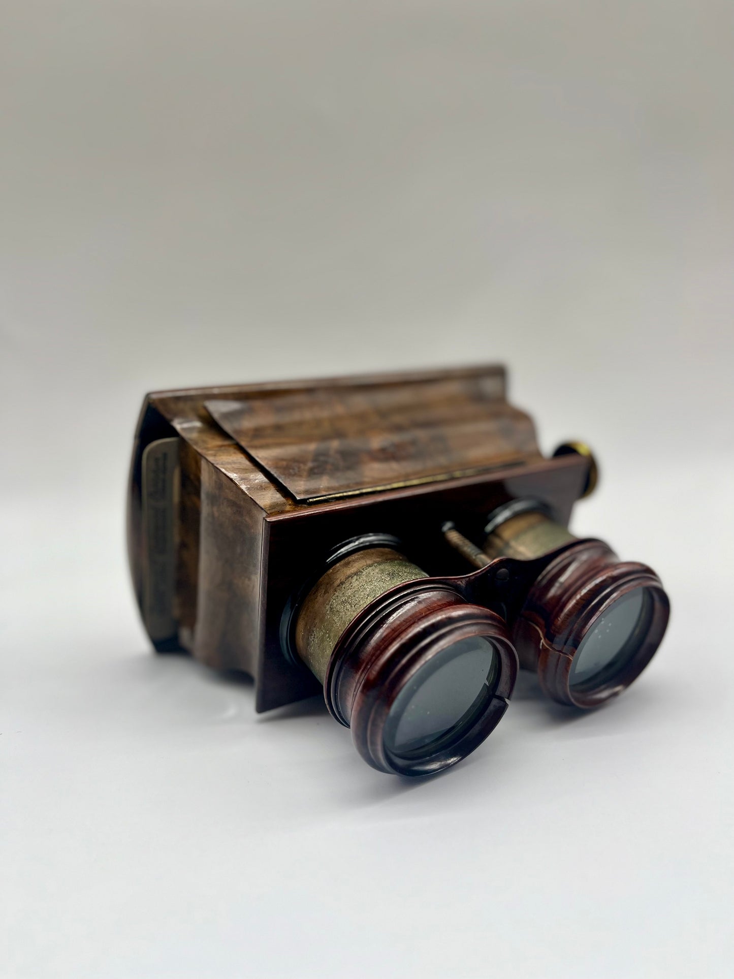 Fine Black Walnut French Graphoscope- 19th Century