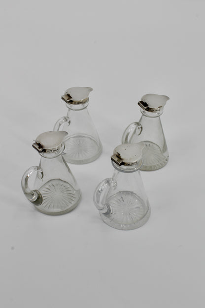 Sterling Silver Whiskey Noggins- Set of 4