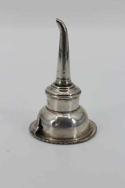 English Silver Wine Funnel, c.1800-1810